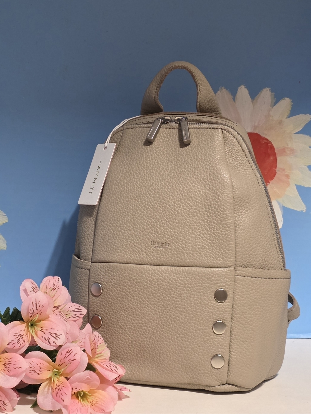 Hammitt Pebbled Leather MD  Backpack